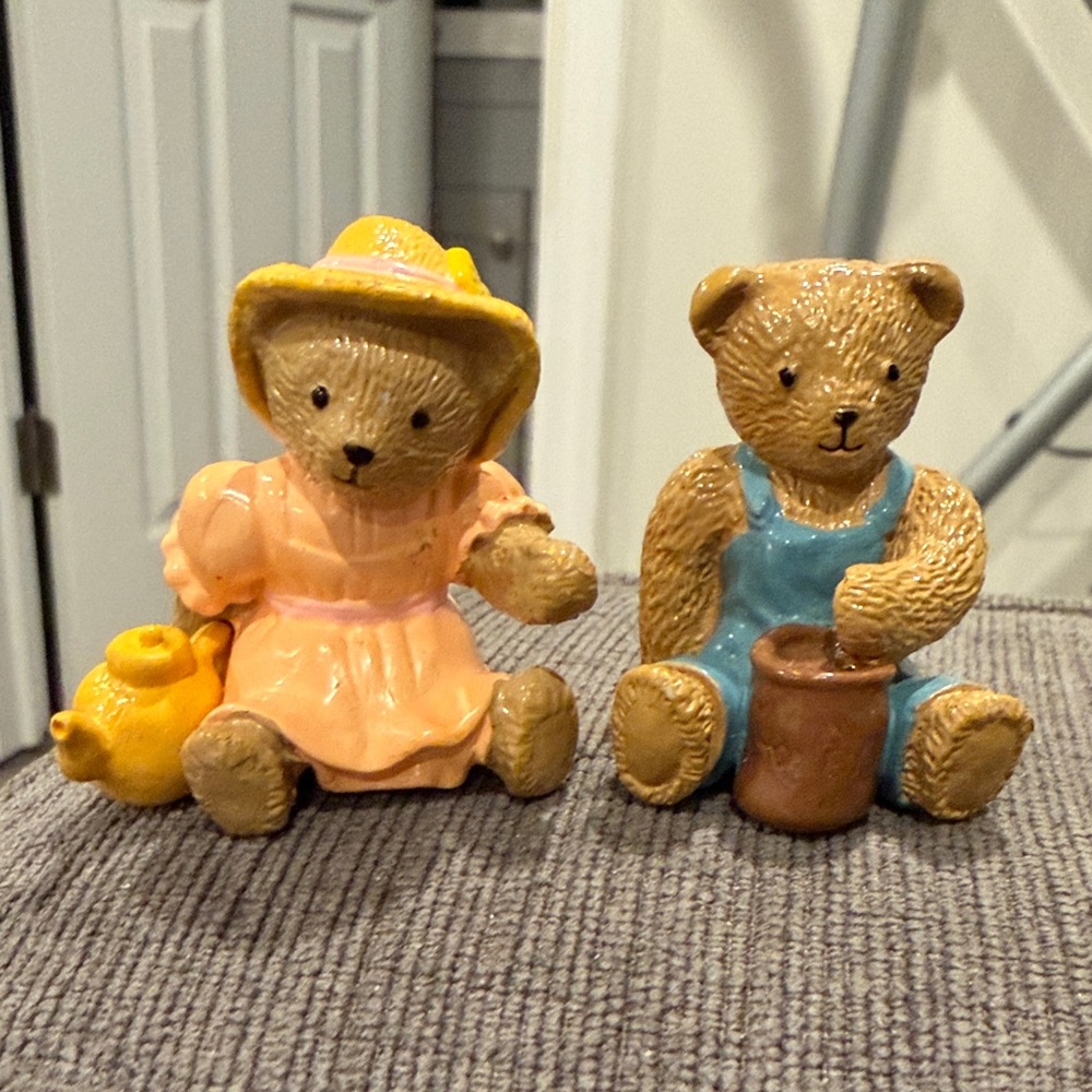 Vintage Teddy In My Pocket figures (1996)      bear bears figure toy toys